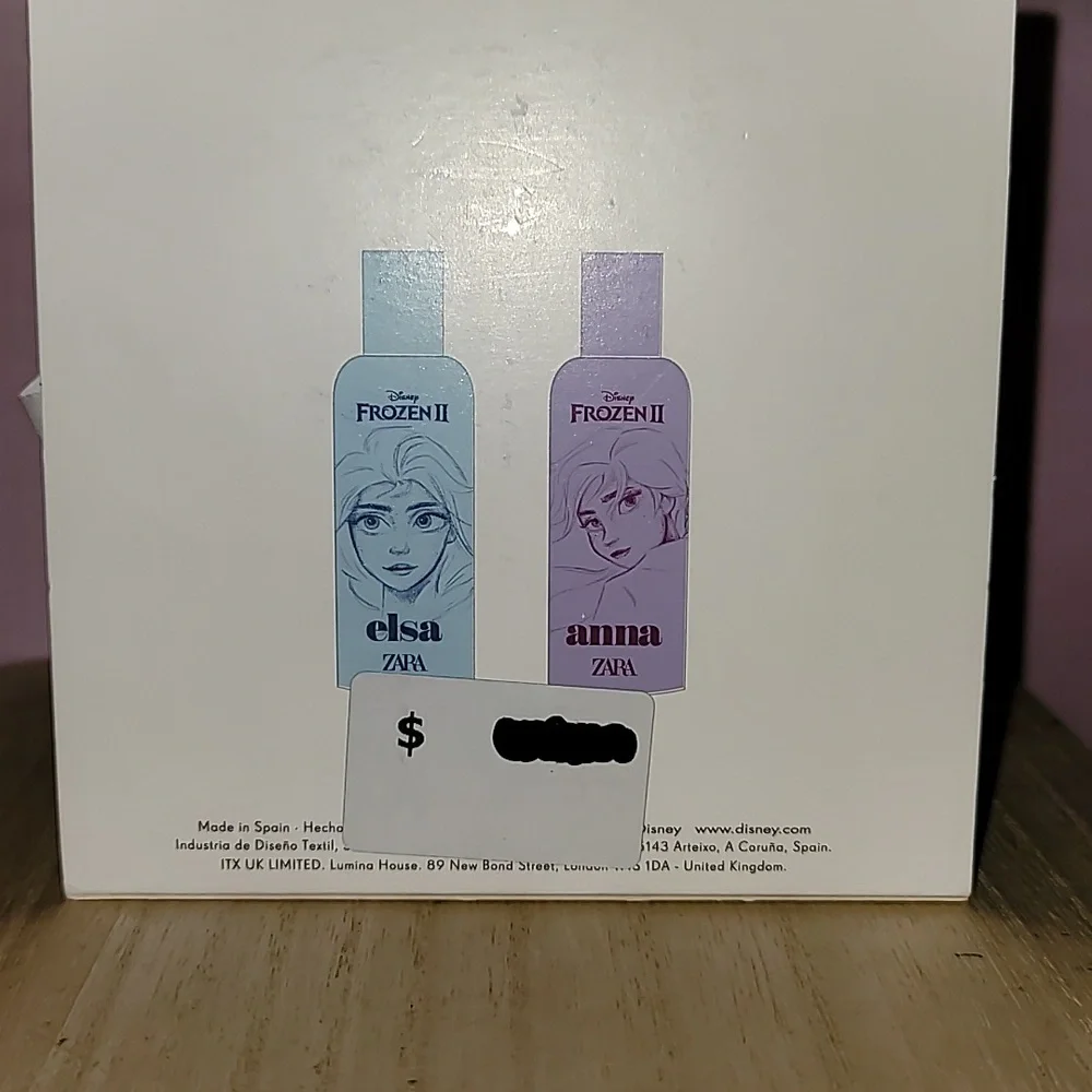 NEW Zara Frozen‎ II Elsa Anna © Disney 2 EDC 50ml 1.69 fl.oz Fragrance Sprays